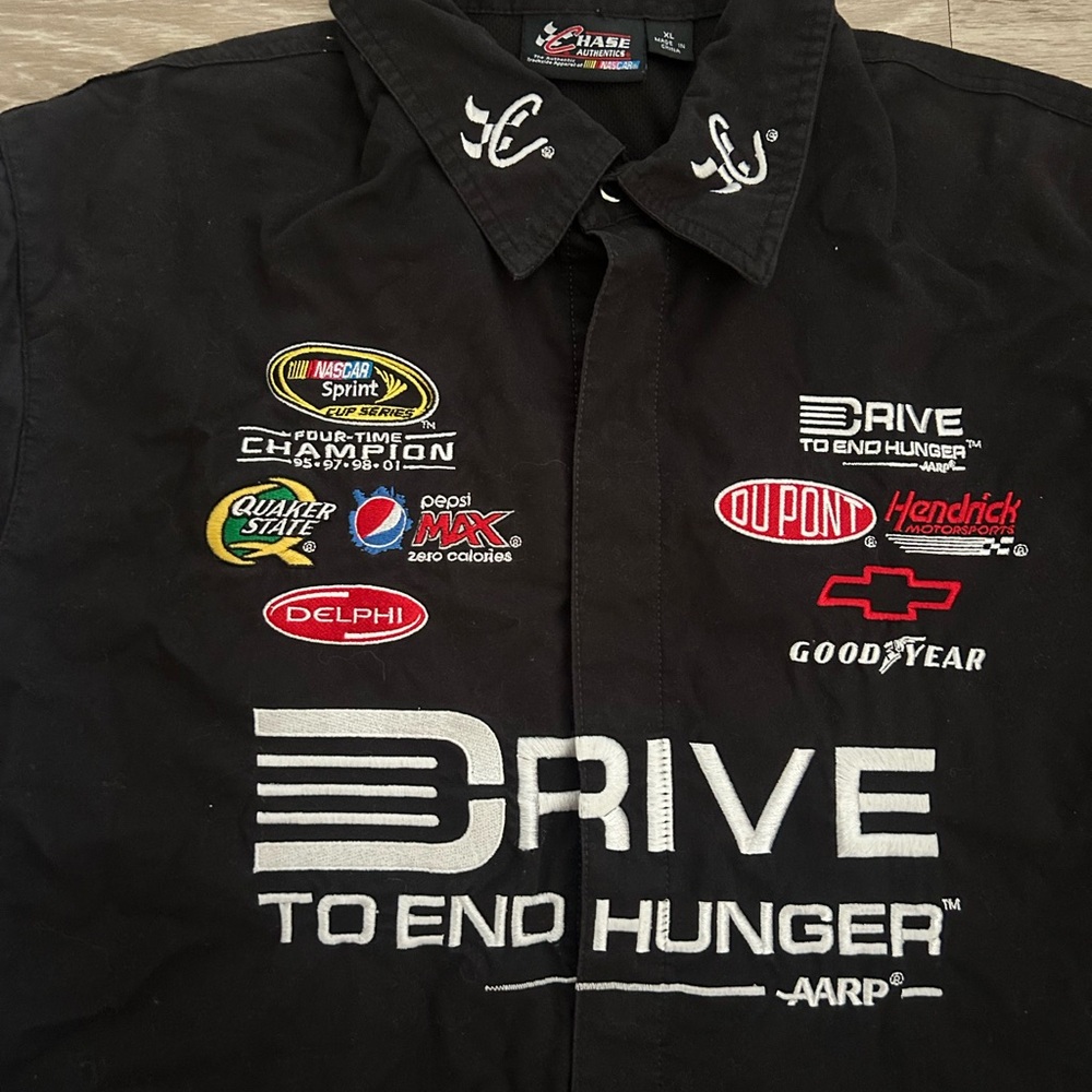 Chase Authentics NASCAR Black Racing Shirt